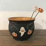 ハロウィン鉢大