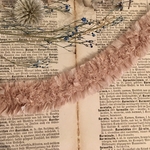 新作チュールフリルブレード/ピンクベージュ