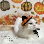 🧡ハロウィンミニハット🧡　オレンジ🎃❤️