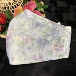新柄💕 息しやすいベールマスク　可愛いレースマスク　抗菌防臭抗ウイルス生地使用　送料込み
