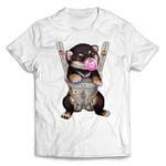 半袖Tシャツ 黒毛 柴犬 いぬ 犬 抱っこ 抱っこ紐 ガム by FOX REPUBLIC