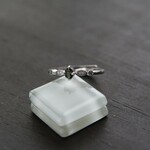 コーネルピン　クロス4爪リング　SILVER925