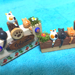並べて飾ってねこだらけ 26