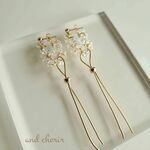 チェコビーズチェーンアクセサリー/  gold.｡*♡