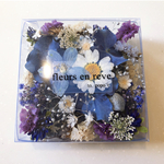 ブルーの花材詰め合わせBOX
