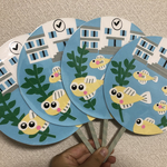 めだかの学校　ペープサート