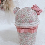 フローラルくまさん🧸ダストボックス