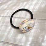 ふたごくまヘアゴム    