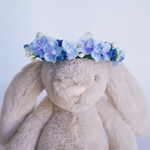 ちょこんと花冠（うさぎさん・他ペット用）・Flower Crown
