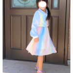 130 ノースリーブシフォンワンピース（子供服）
