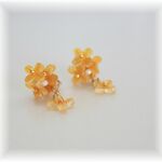 秋香る金木犀ピアス