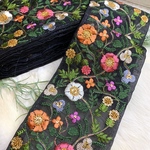 限定値下げ‼️幅約長さ50センチ×幅約10cmインド刺繍リボン