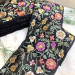 再入荷特別10%オフ 💛幅約長さ50センチ×幅約10cmインド刺繍リボン