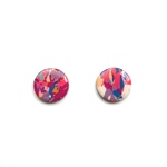 kinney large stud ＜pink mix＞カラフルスタッドピアス/イヤリング(アレルギー対応)
