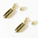ホットドッグのピアス 【選べるピアス＆イヤリング】