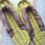 布ぞうり：pistachio25cm/coffee