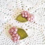 ムラサキシキブの箸置き2個セット