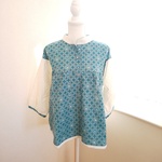 ラグランスリープのブラウス