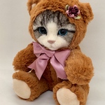 お値引き中　10000円→9000円　オーダーメイド　くまの着ぐるみ猫ちゃん🐱　わんちゃん🐶　