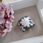 インド刺繍リボン　ポニーフック