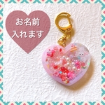 【名前入り】ゆめかわシャカシャカキーホルダー