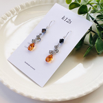 送料込☆ハロウィンピアスSWAROVSKI