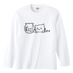 うずうずネコ　長袖Tシャツ　全3色