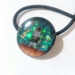 夜空の子猫ちゃん：ヘアゴム