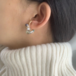 ear cuff＋（fluorite）