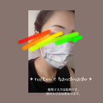 感謝セール【 おとな 】薄いグレーで大人のお洒落　マスク　ますく大人用⭐️ 大人 マスク　ますく　北欧風　花　ガーゼマスク　いつでも快適　