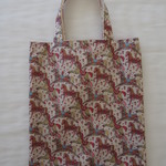 ぺったんこバッグ*リバティ*My Little Pace *ピンク*32×28㎝
