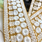 限定特価new💛r9-  幅約長さ50センチ×幅約8cmインド刺繍リボン