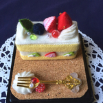 スマホスタンド ショートケーキ