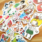 1年イベント フレークシール