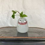 吹きガラス　お化けちゃん花瓶　C