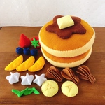 ホットケーキ《フェルトままごと》