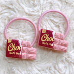 2個1セット❤︎いちごチョコレート ヘアゴム ゴム アクセサリー 