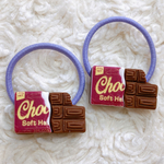 2個1セット❤︎ビターチョコレート ヘアゴム ゴム アクセサリー 