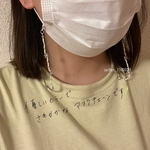 🐻‍❄️ビーズマスクチェーン・マスクストラップ