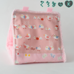 【レトロ桃 ピンク】バードテント 鳥用品 グッズ