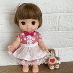 【送料無料】メルちゃんソランちゃんレミンちゃんエプロンドレス