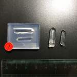 1 小 コロンビア水晶　2種セット　モールド