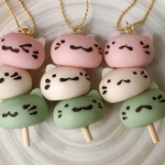 ちっちゃくなったもちもちな【三色にゃんこ】チャーム