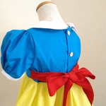 【お値下中】size80* ブルー×イエロー ワンピース プリンセス