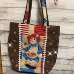 トートバッグ　ハンドメイド　アンディアン
