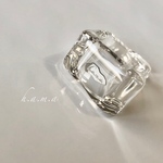 clear ring silver