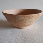 灰釉の抹茶茶碗