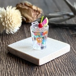 431 ☆カラフルゼリーの爽やかソーダ☆  ミニチュア　ドリンク