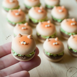 にゃんこバーガー　未加工