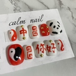 チャイナネイル　中国ネイル　ネイルチップ